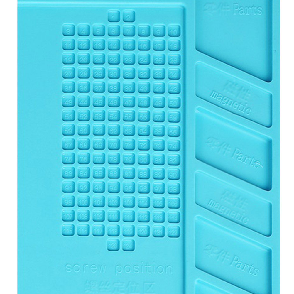 Heat Mat Silicone - แผ่นซิลิโคนป้องกันไฟฟ้าสถิต ขนาด 160 มม. ทนความร้อน กันลื่น