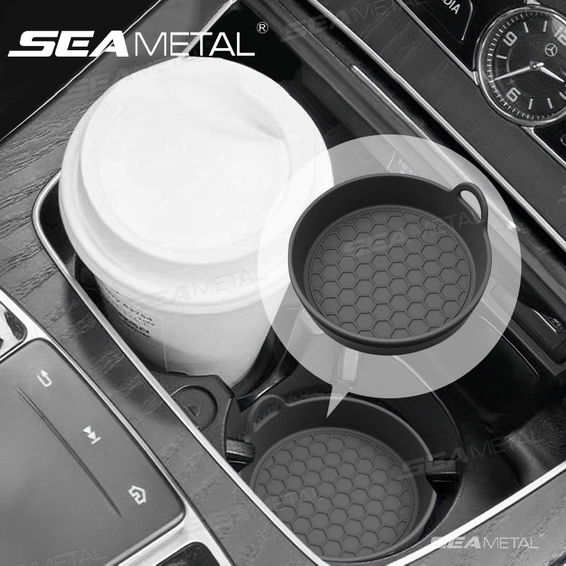 Heat Mat Silicone - SEAMETAL รถกันลื่นถ้วยน้ํา Coaster MAT ซิลิโคนรถถ้วยผู้ถือ Pad