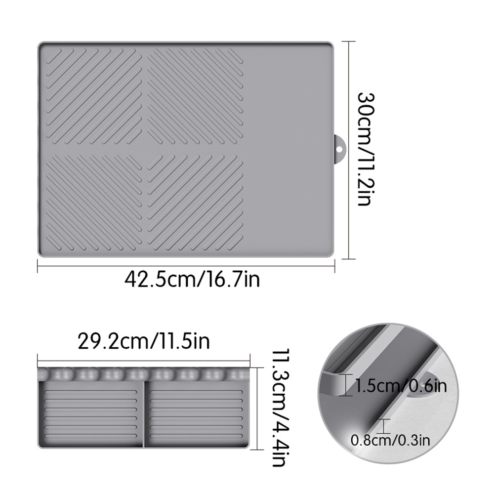 แผ่นรองย่างซิลิโคน LMETJMA สำห - Heat Mat Silicone บทวิจารณ์และราคา