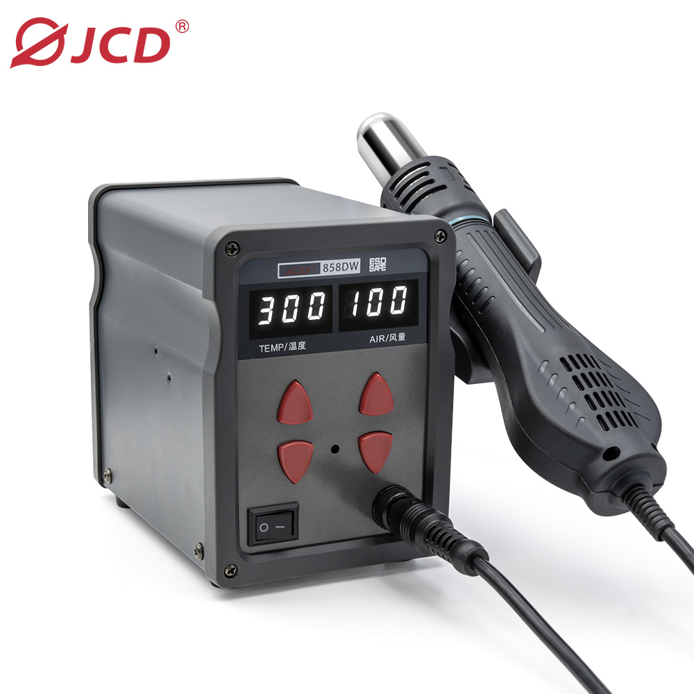 JCD 858DW HOT AIR GUN 750W LCD - Hot Air Station 858 บทวิจารณ์และราคา