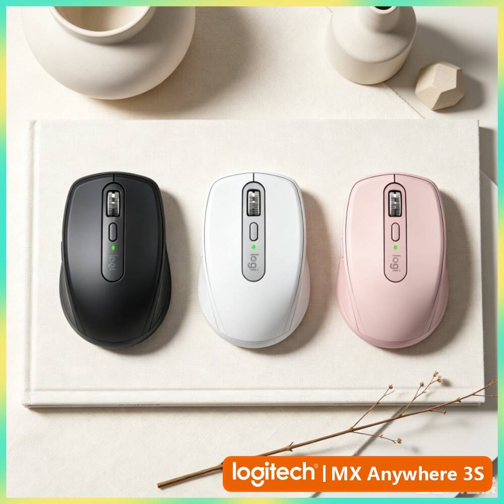 เมาส์ Ergonomic MX Anywhere 3S - Electronics Repair Course บทวิจารณ์และราคา