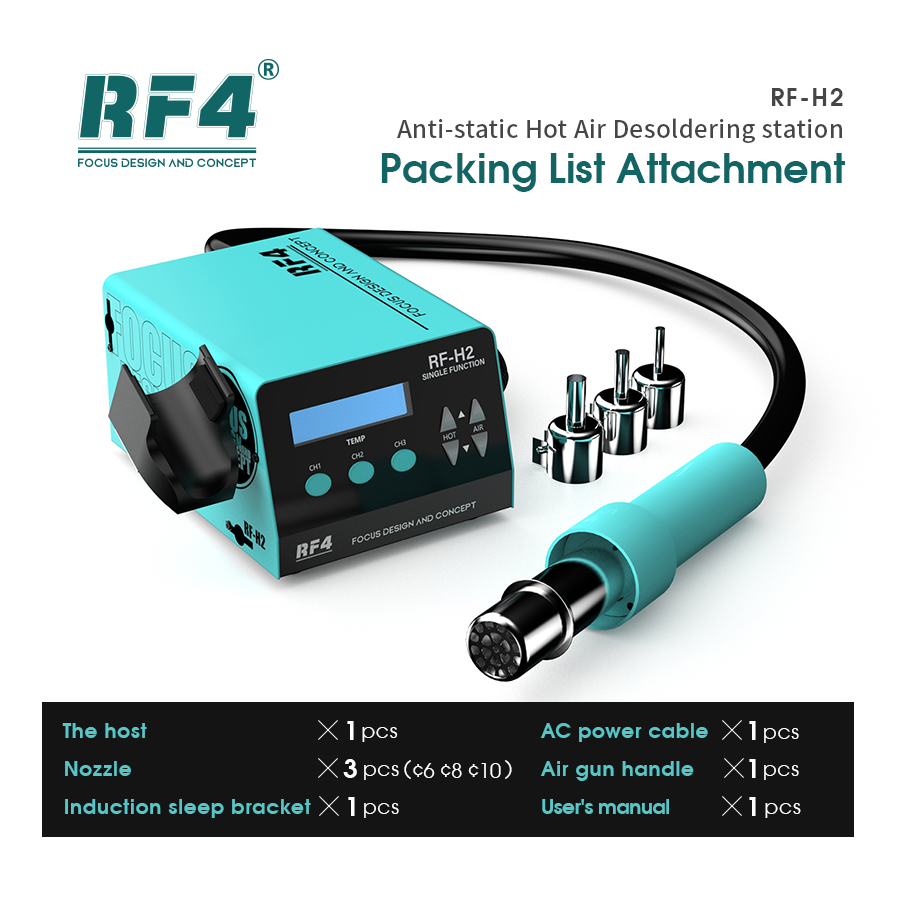 1000W Fast Desoldering HOT AIR - Hot Air Station 858 บทวิจารณ์และราคา
