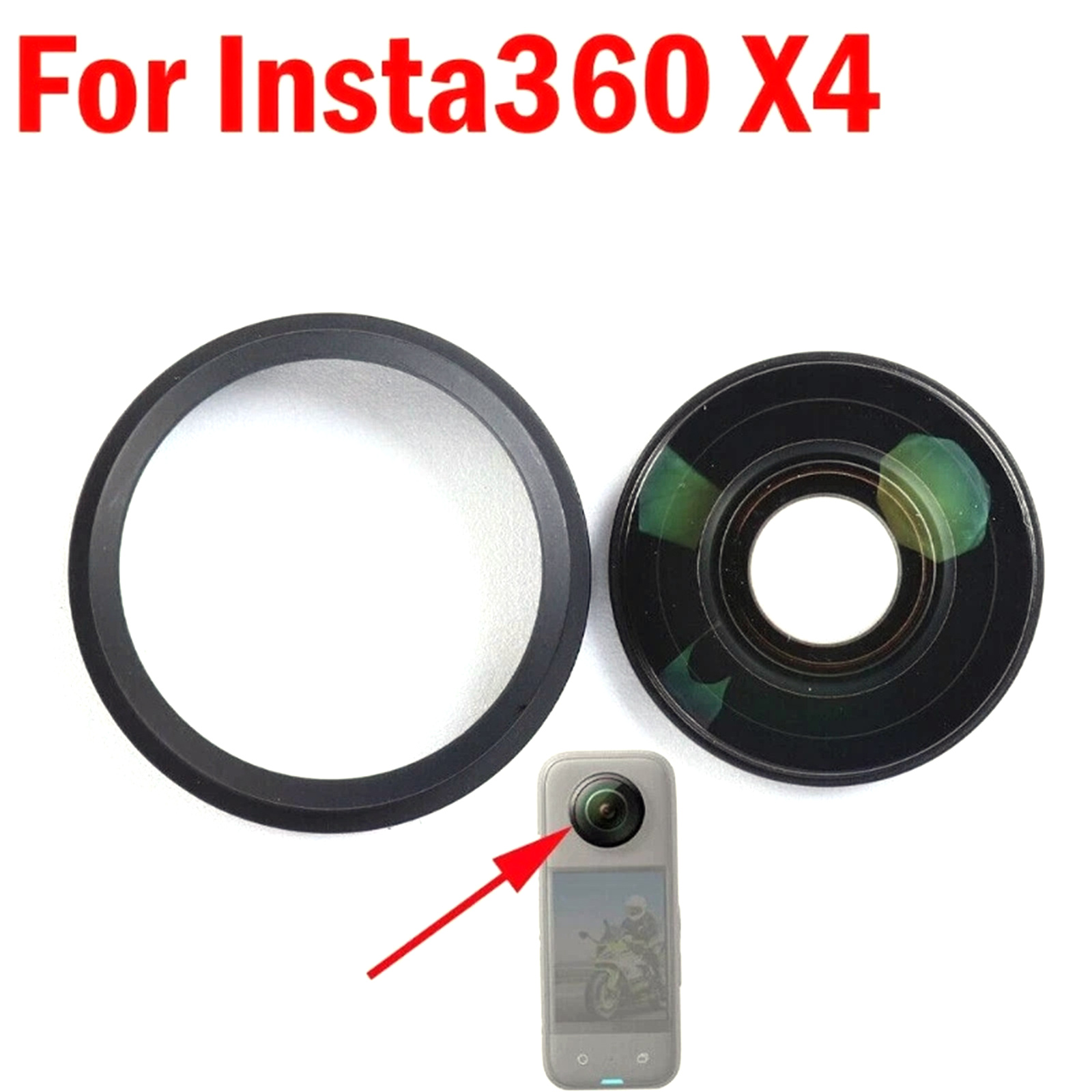 กระจกเลนส์สำหรับ Insta360 One  - Insta360 Camera X4 บทวิจารณ์และราคา