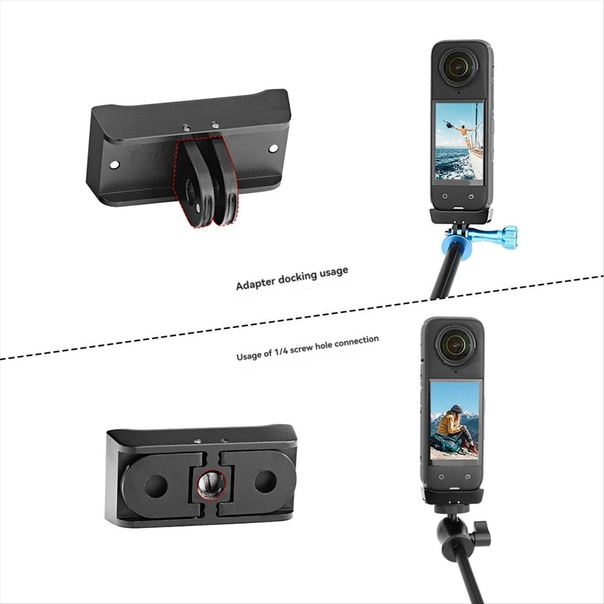 อะแดปเตอร์ A73T สำหรับกล้องอิน - Insta360 Camera X4 บทวิจารณ์และราคา