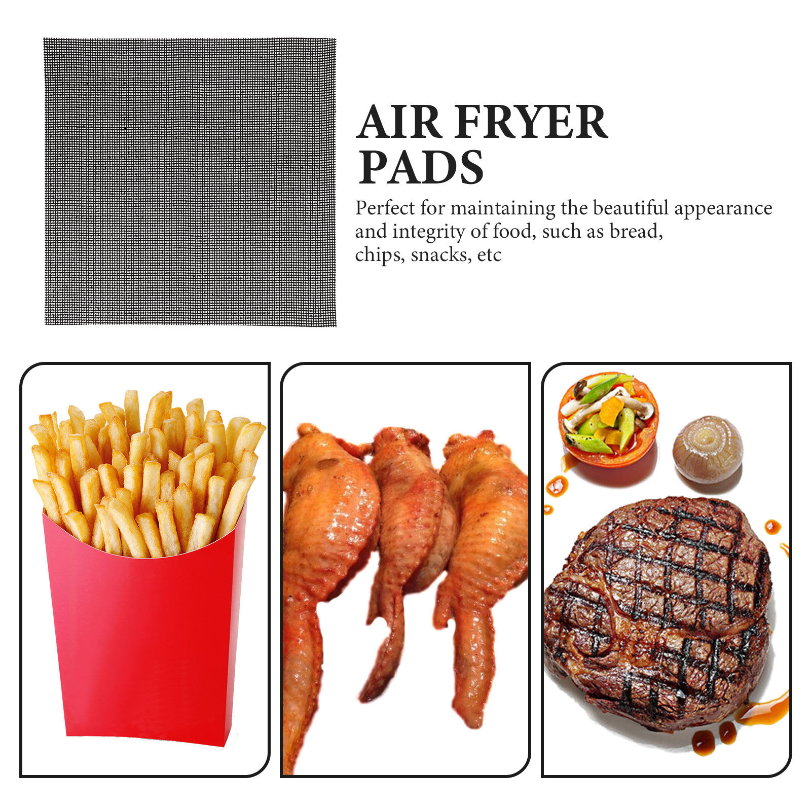 แผ่นซิลิโคนสำหรับหม้อทอดไร้น้ำ - Heat Mat Silicone บทวิจารณ์และราคา